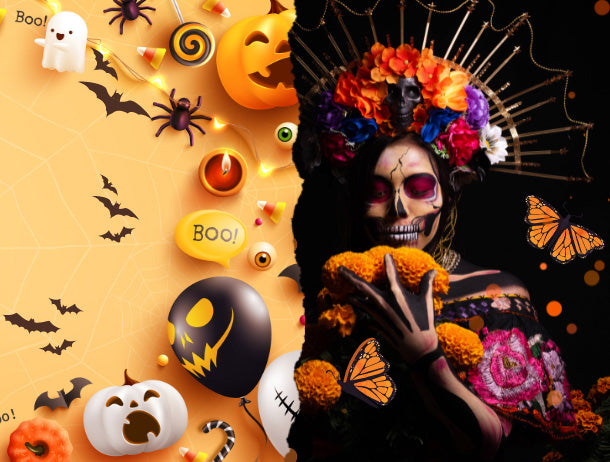 Halloween y Día de Muertos