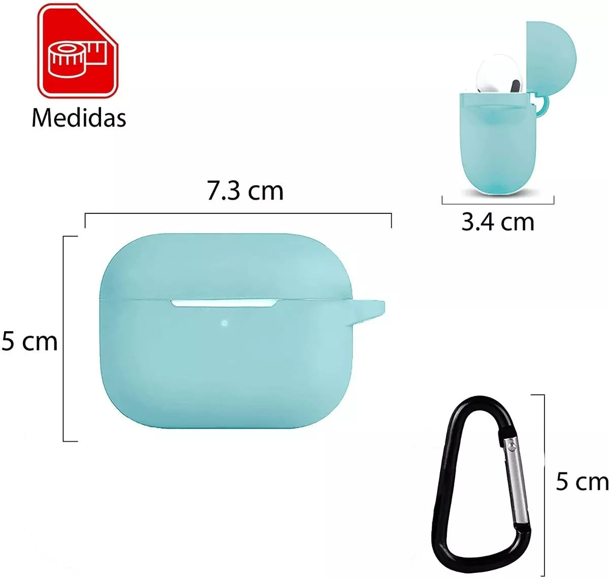 Funda para AirPods Pro - Brilla en la Oscuridad