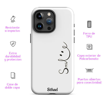 Smile White - Case de doble capa