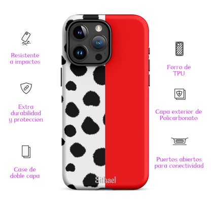 Cow and Red - Case de doble capa