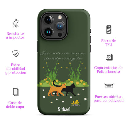 Vida de Gatos - Case de doble capa