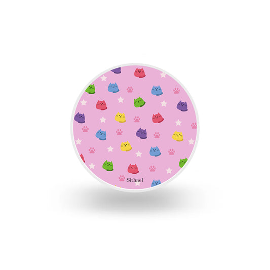 Pink Cats - PopSocket