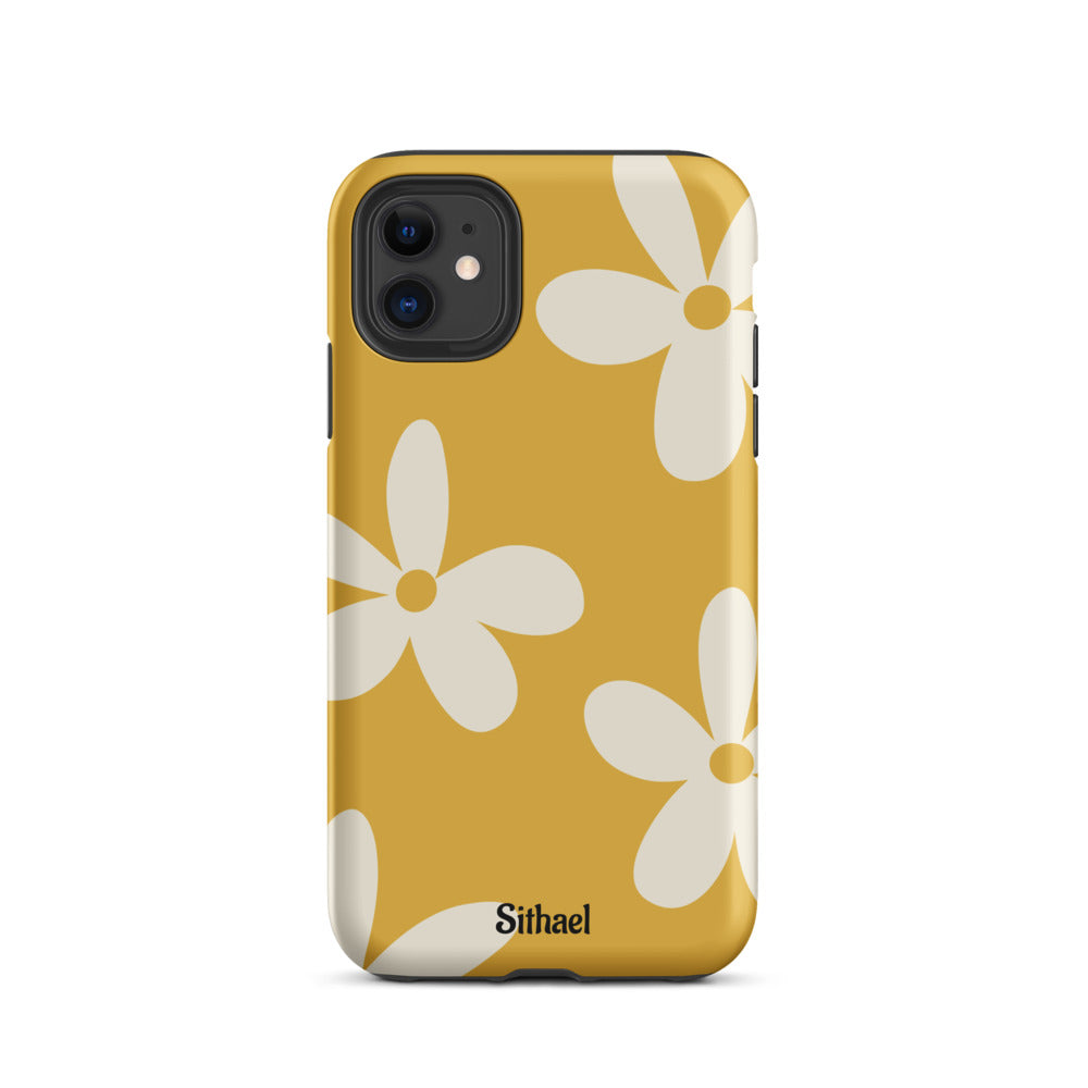 Yellow Flowers - Case de doble capa