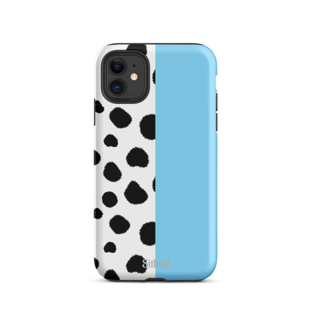 Cow and Blue - Case de doble capa