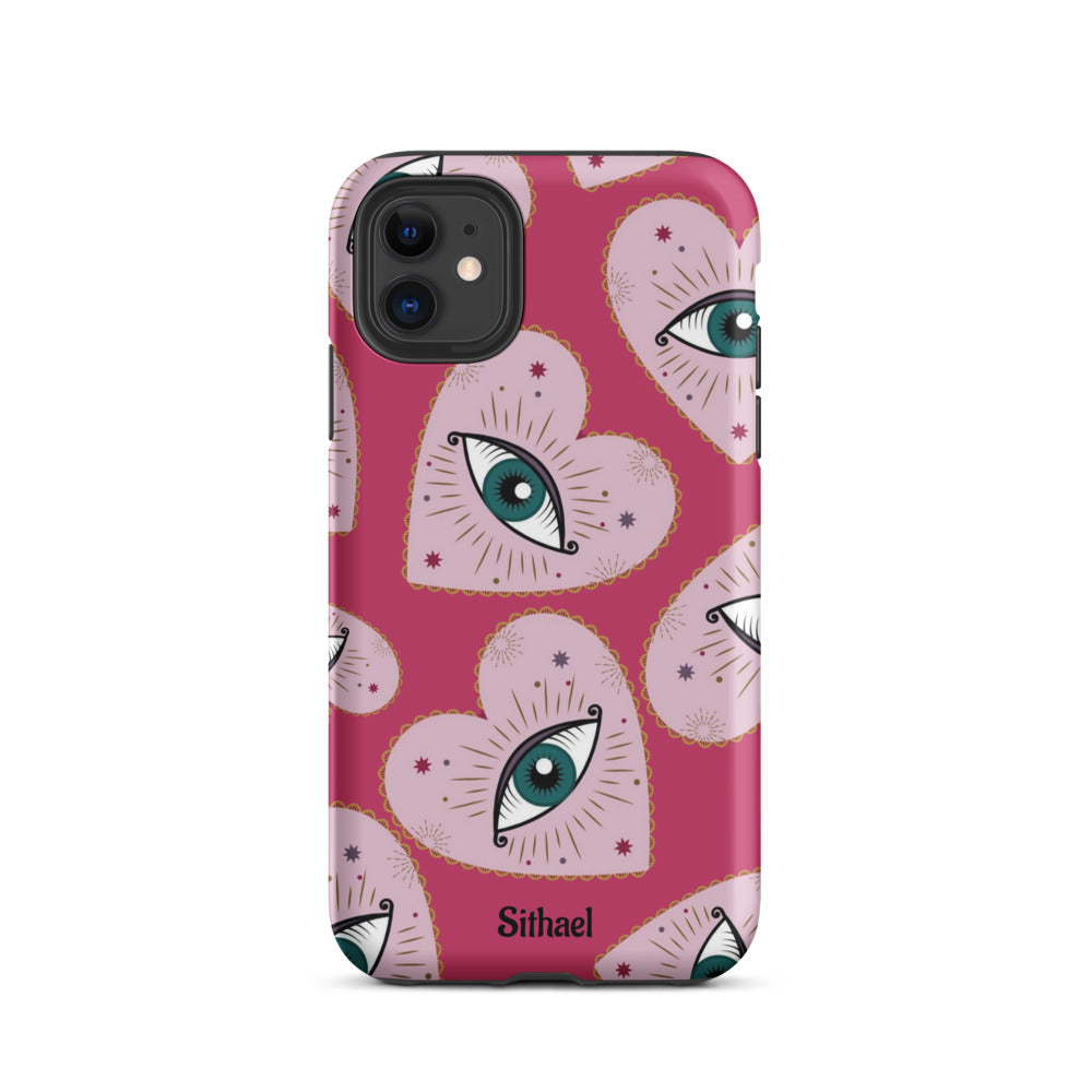 Magenta Eyes - Case de doble capa