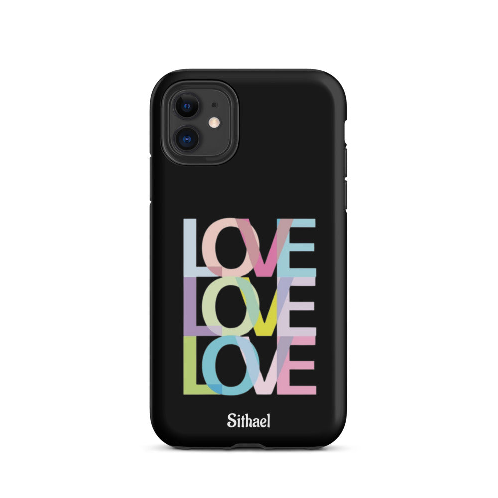 Love Black - Case de doble capa