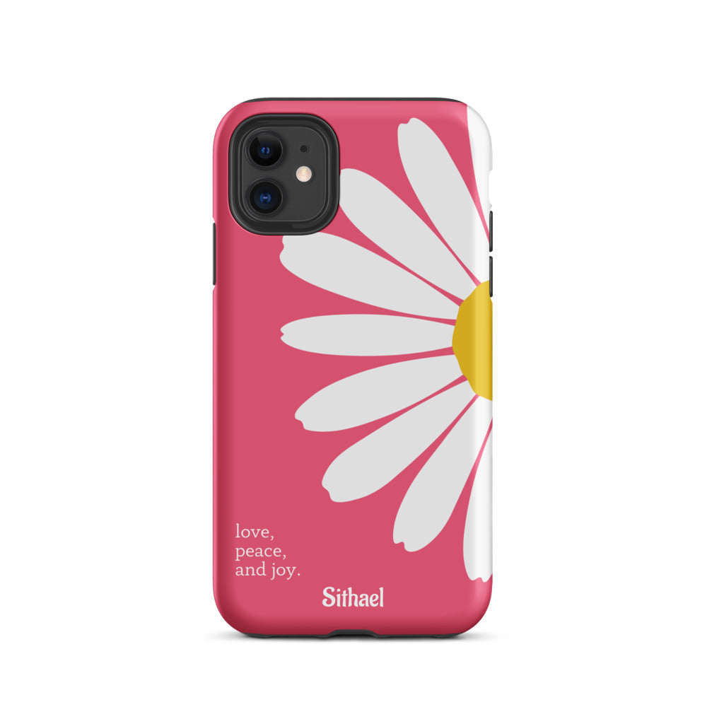 Daisy Magenta - Case de doble capa