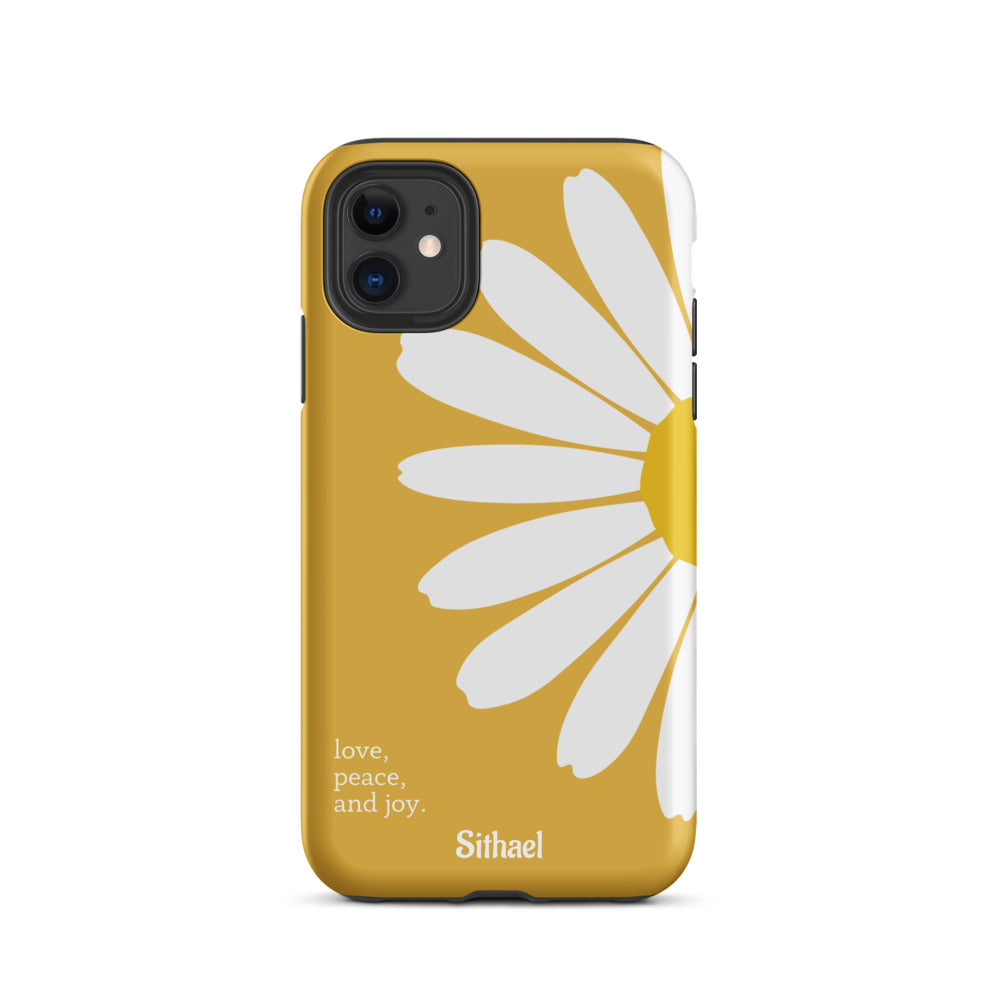 Daisy Yellow - Case de doble capa