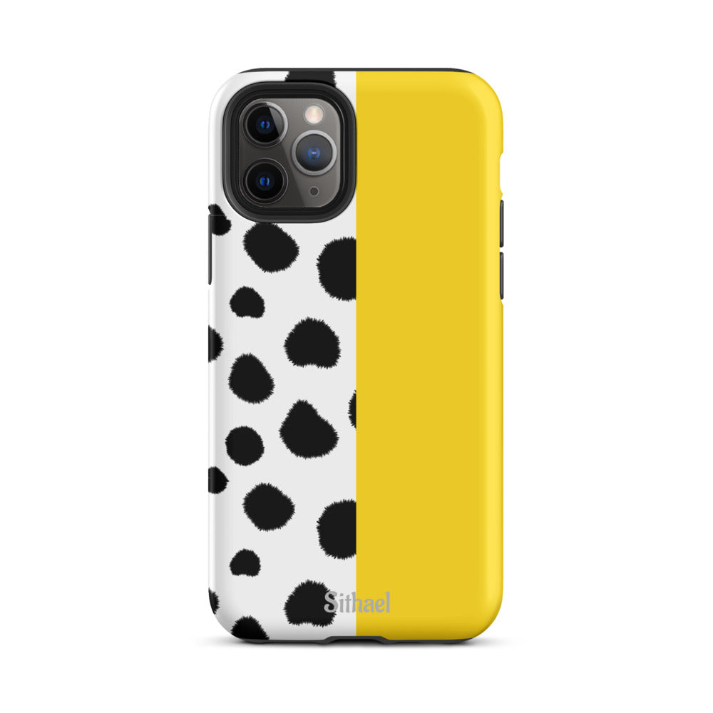 Cow and Yellow - Case de doble capa