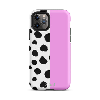 Cow and Pink - Case de doble capa