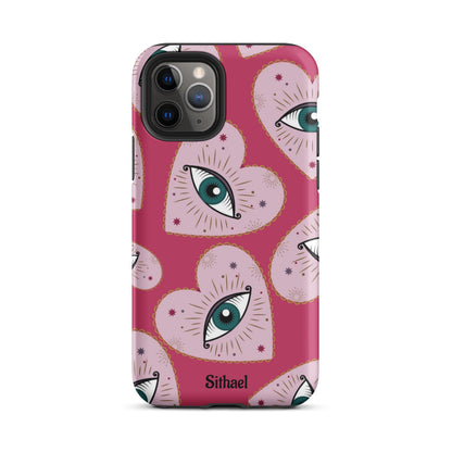 Magenta Eyes - Case de doble capa