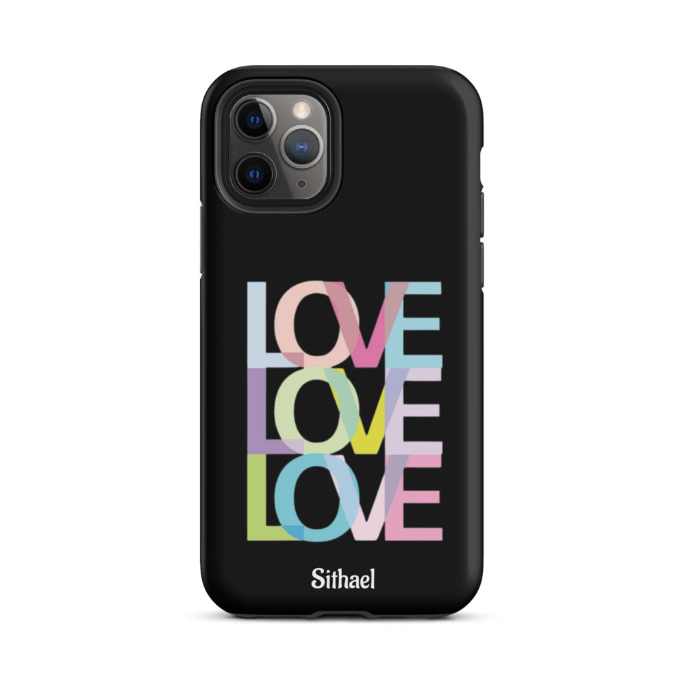 Love Black - Case de doble capa