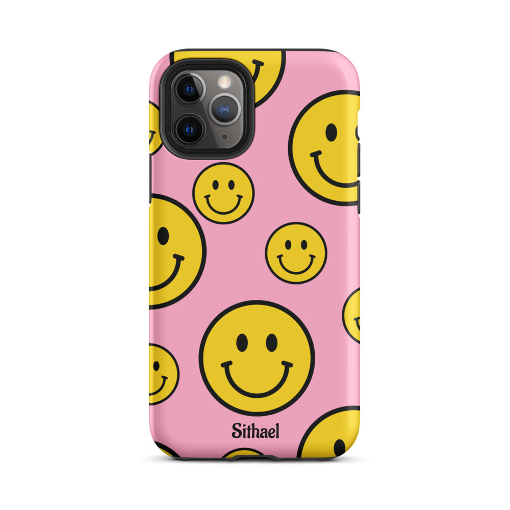 Pink Smiles - Case de doble capa