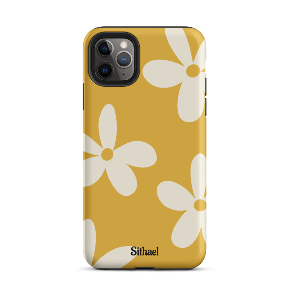 Yellow Flowers - Case de doble capa