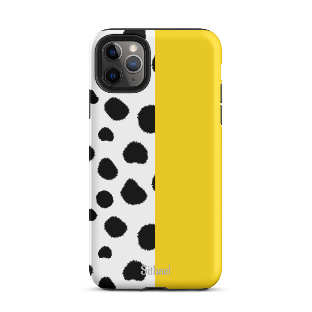 Cow and Yellow - Case de doble capa