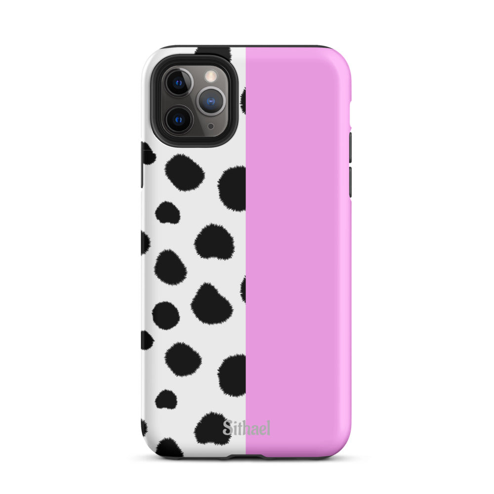 Cow and Pink - Case de doble capa