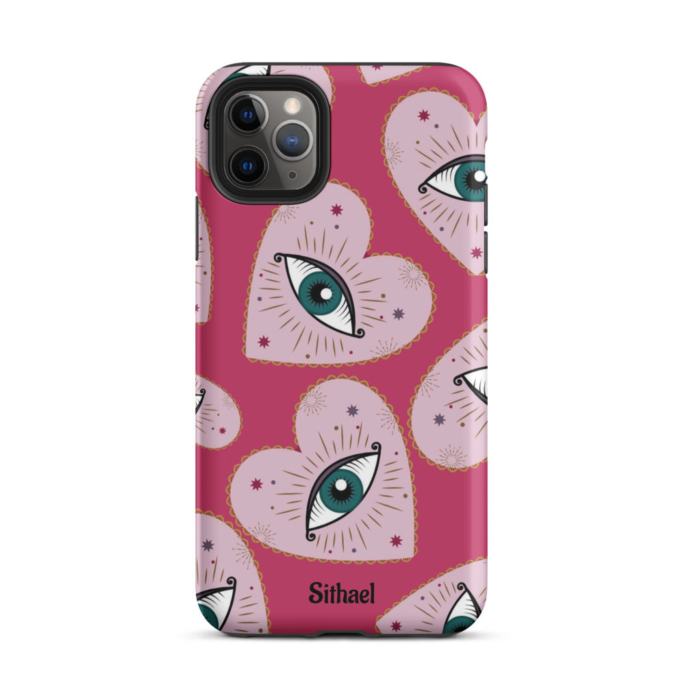 Magenta Eyes - Case de doble capa