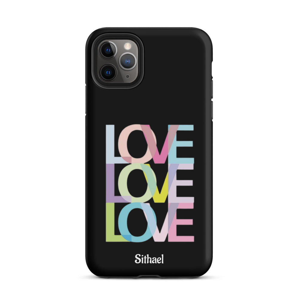 Love Black - Case de doble capa