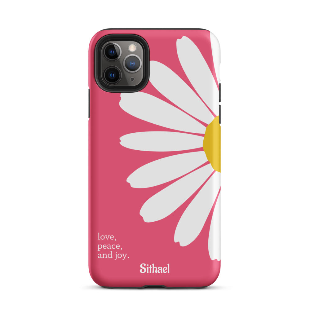 Daisy Magenta - Case de doble capa