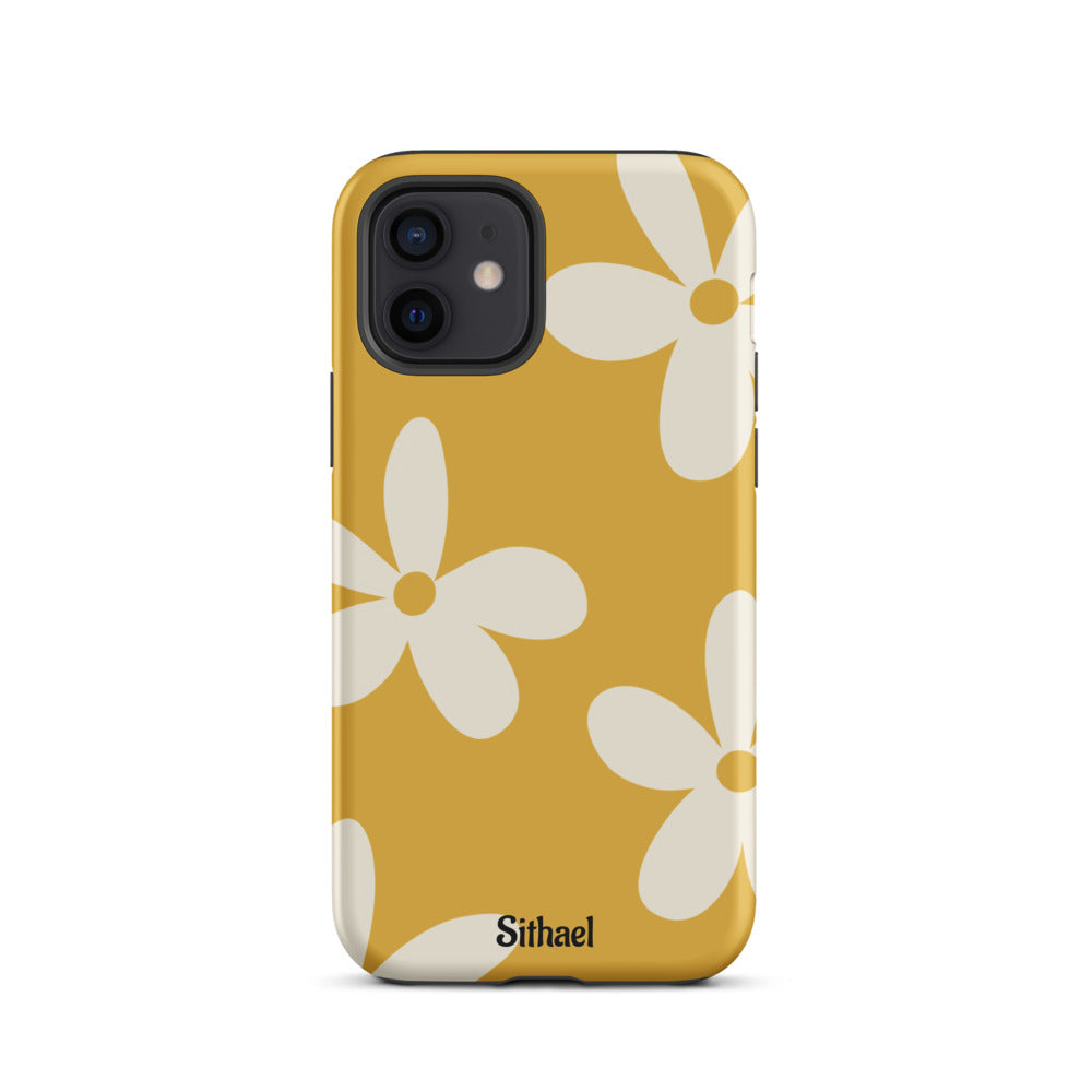 Yellow Flowers - Case de doble capa