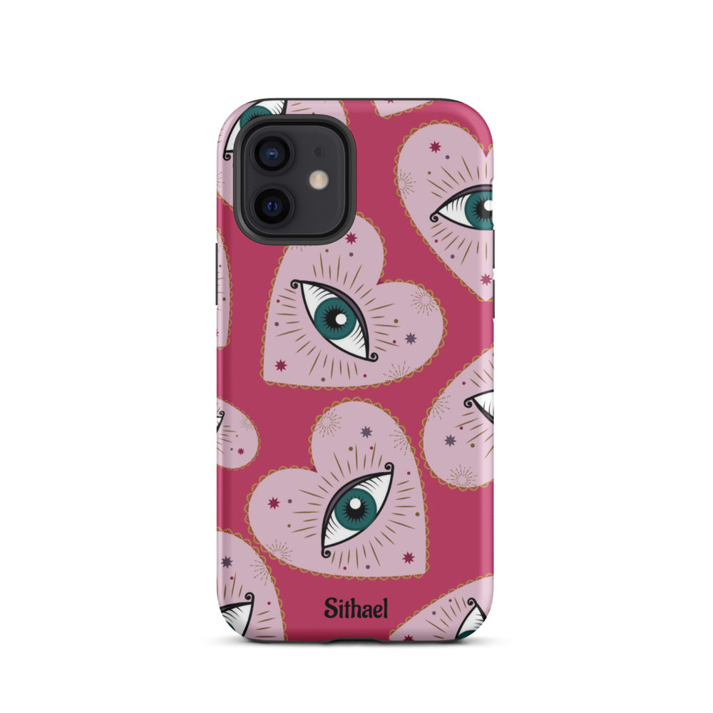 Magenta Eyes - Case de doble capa