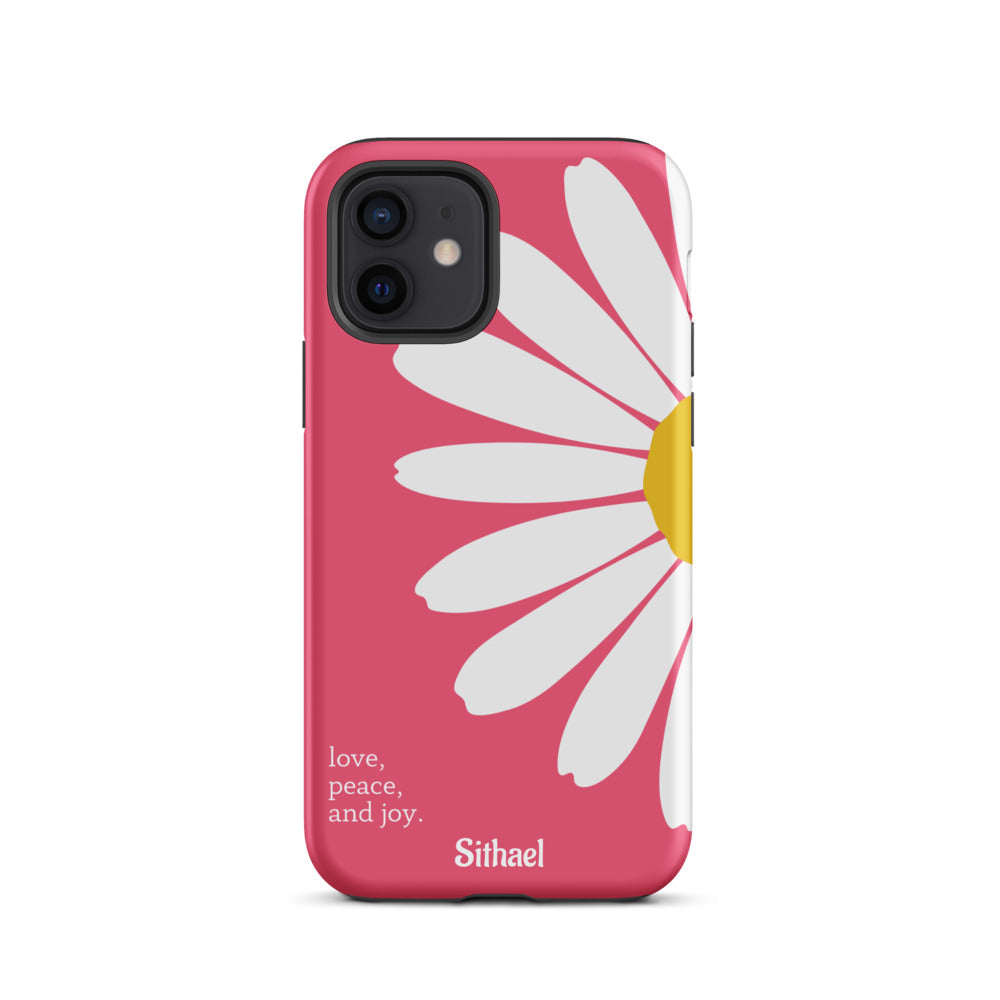 Daisy Magenta - Case de doble capa