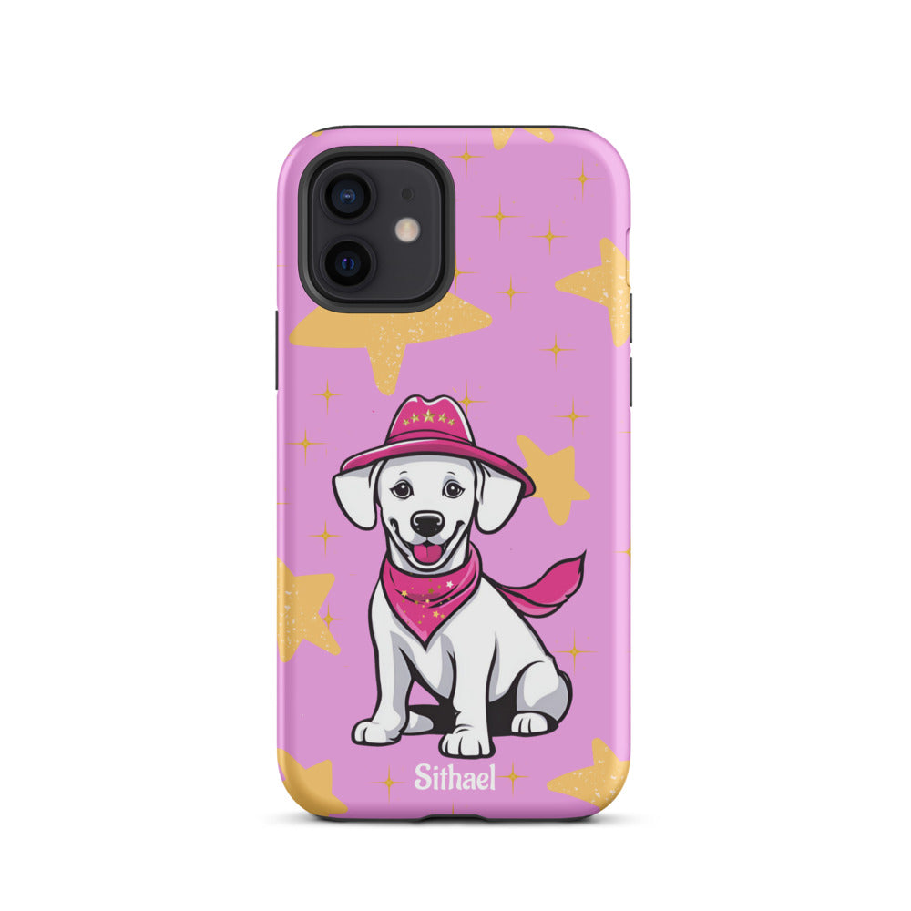 Cowdog Pink - Case de doble capa