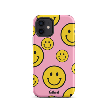 Pink Smiles - Case de doble capa