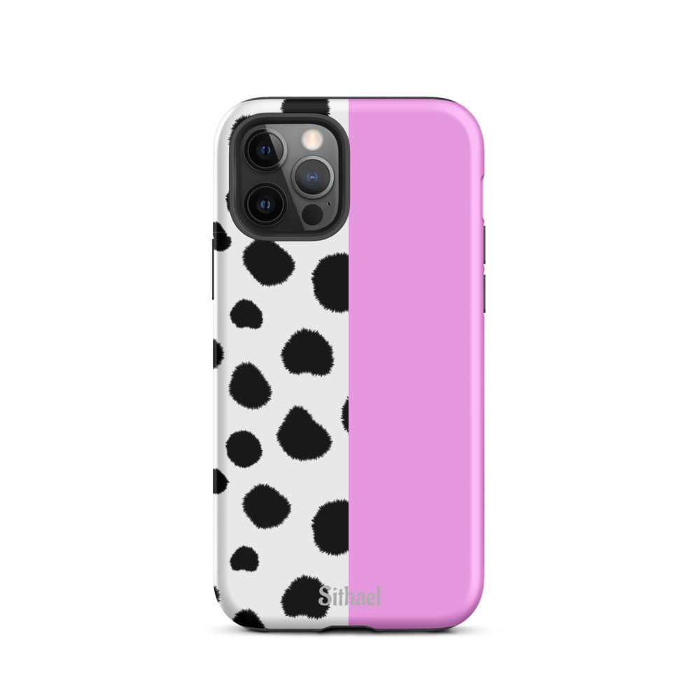 Cow and Pink - Case de doble capa