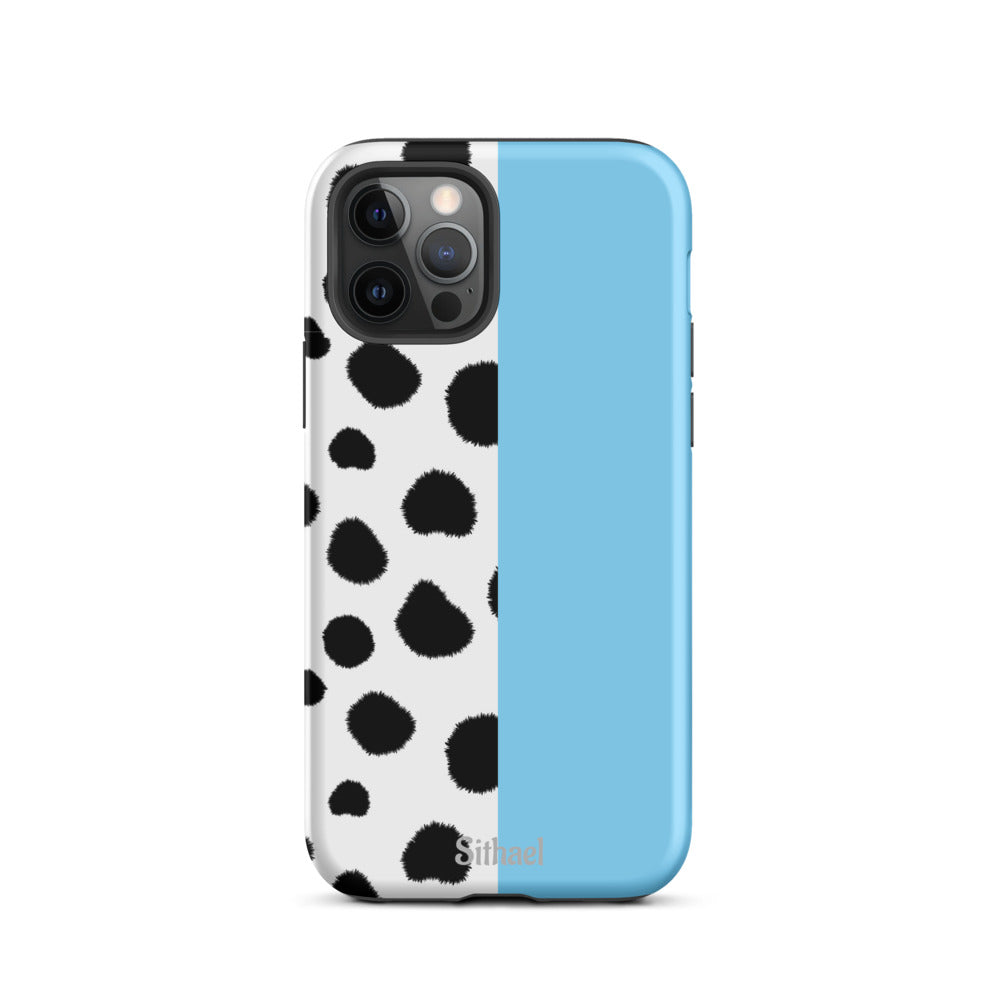 Cow and Blue - Case de doble capa