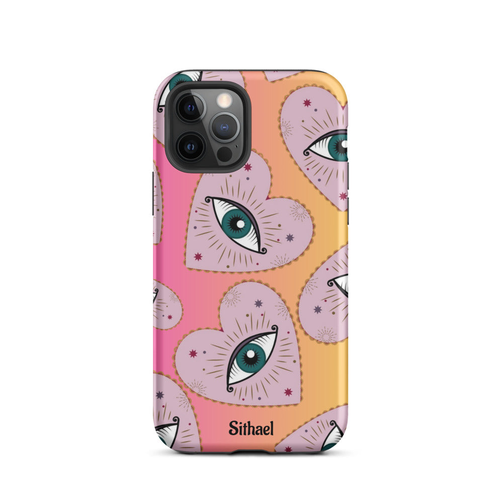 Gradient Eyes - Case de doble capa