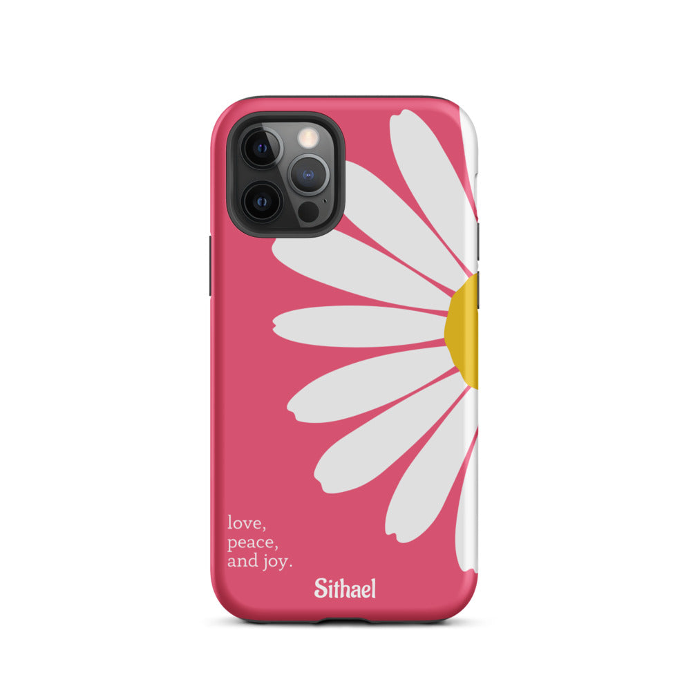 Daisy Magenta - Case de doble capa