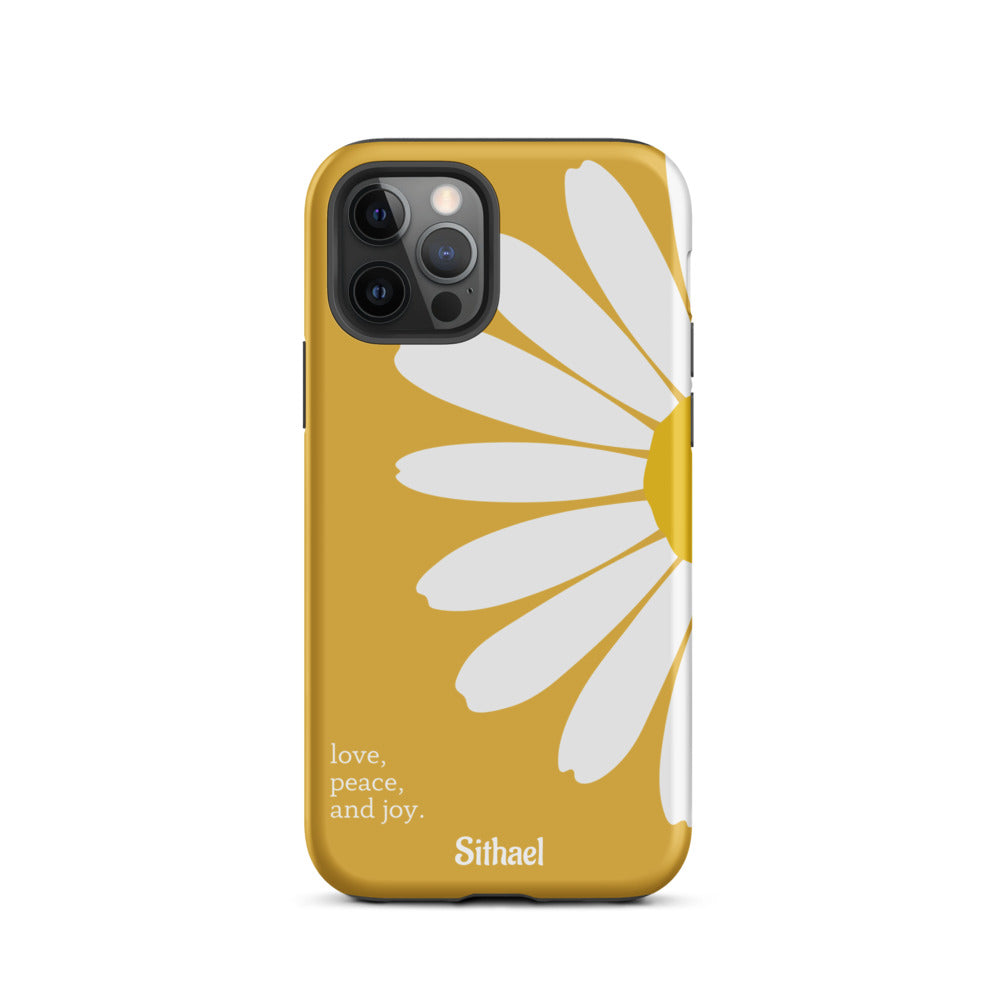 Daisy Yellow - Case de doble capa