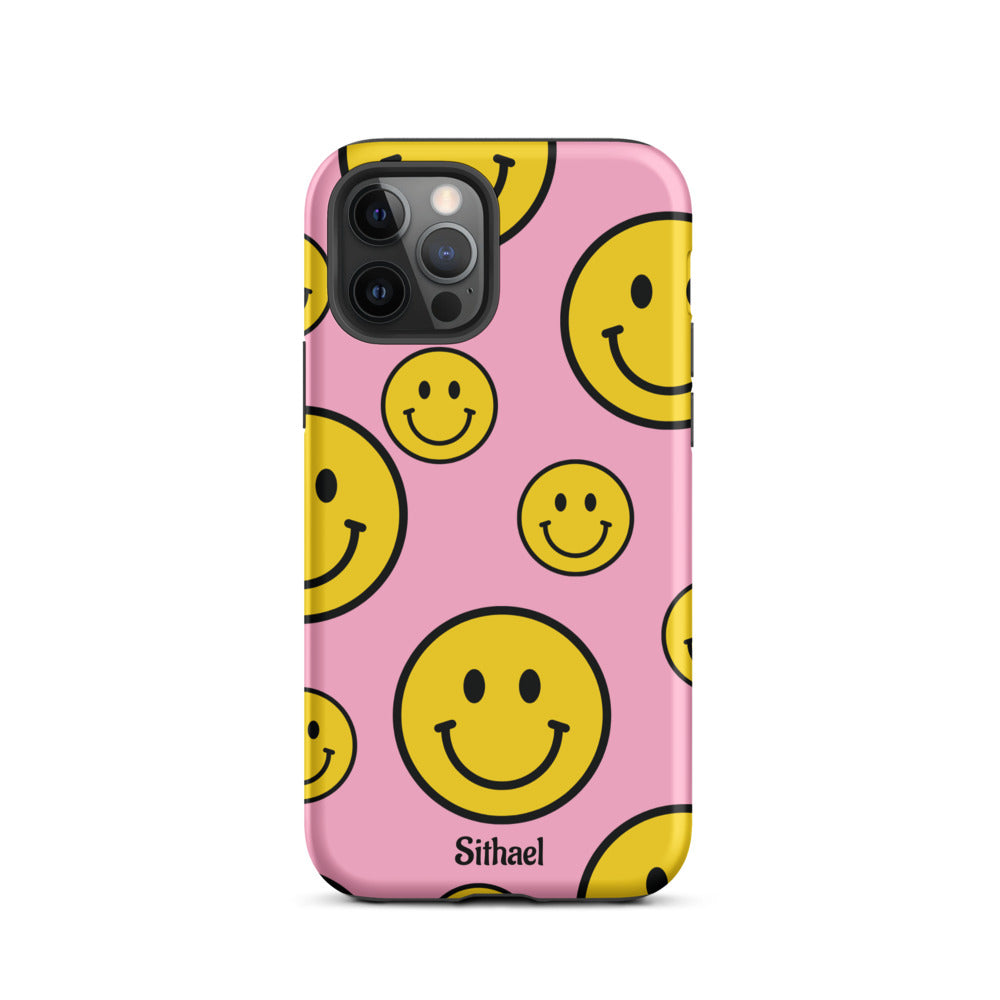 Pink Smiles - Case de doble capa