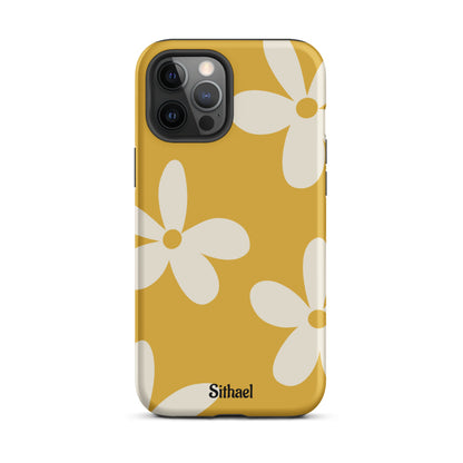 Yellow Flowers - Case de doble capa