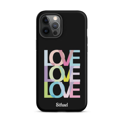 Love Black - Case de doble capa