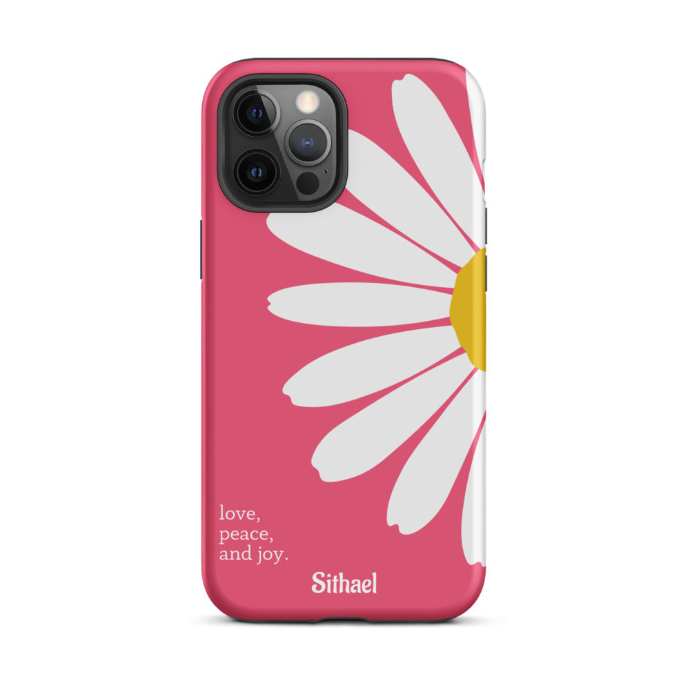 Daisy Magenta - Case de doble capa