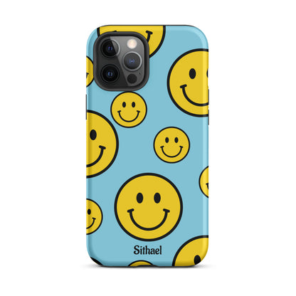 Blue Smiles - Case de doble capa