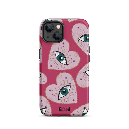 Magenta Eyes - Case de doble capa