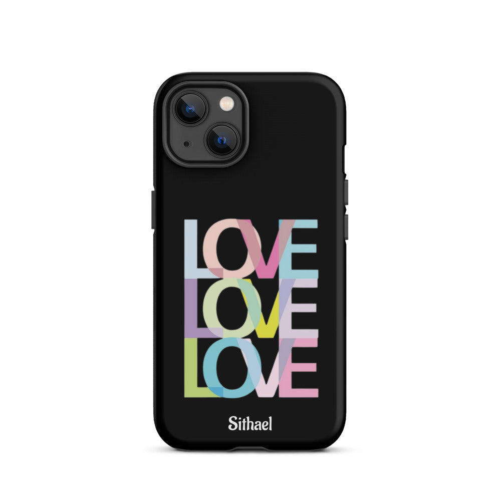 Love Black - Case de doble capa