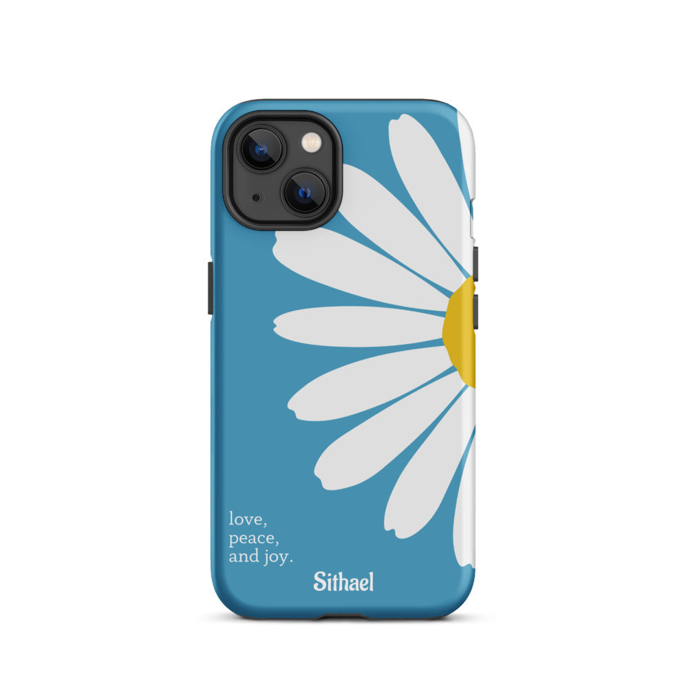 Daisy Blue - Case de doble capa