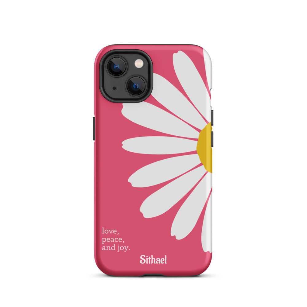 Daisy Magenta - Case de doble capa