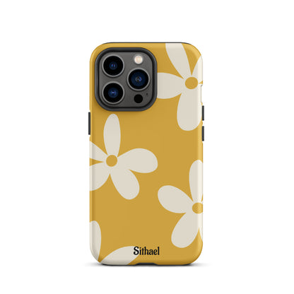 Yellow Flowers - Case de doble capa