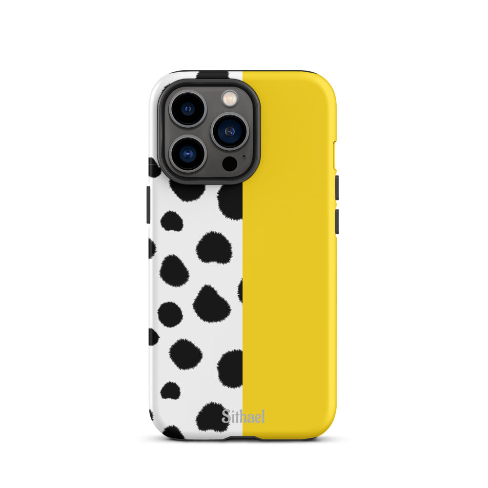 Cow and Yellow - Case de doble capa