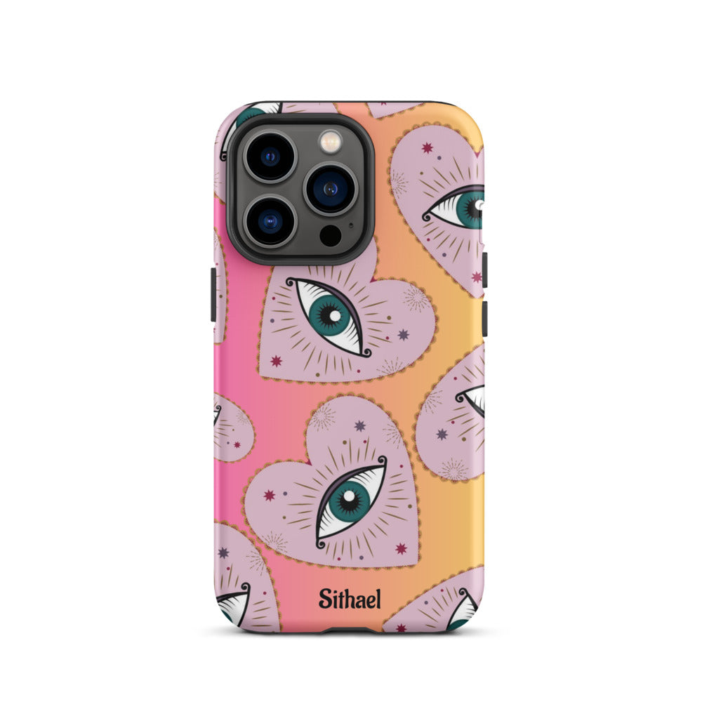 Gradient Eyes - Case de doble capa