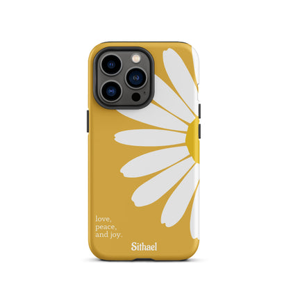 Daisy Yellow - Case de doble capa