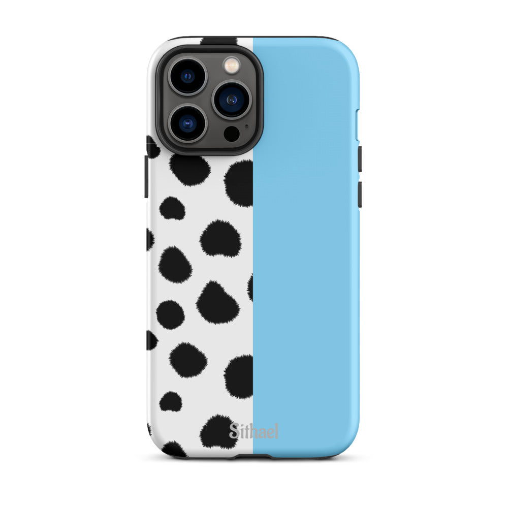 Cow and Blue - Case de doble capa