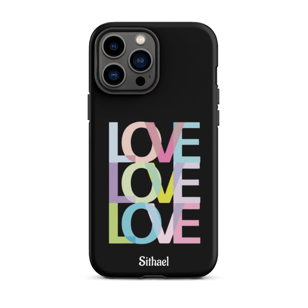 Love Black - Case de doble capa