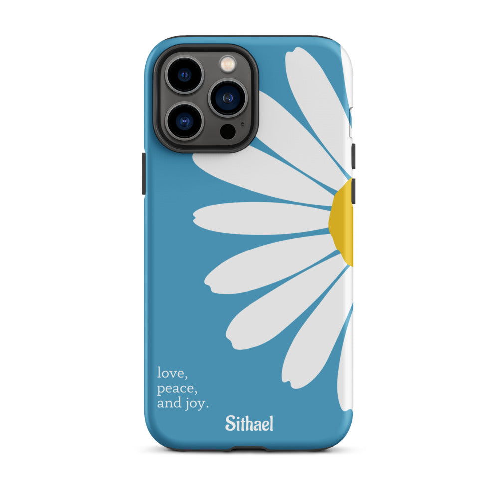 Daisy Blue - Case de doble capa