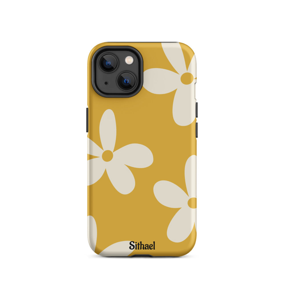 Yellow Flowers - Case de doble capa